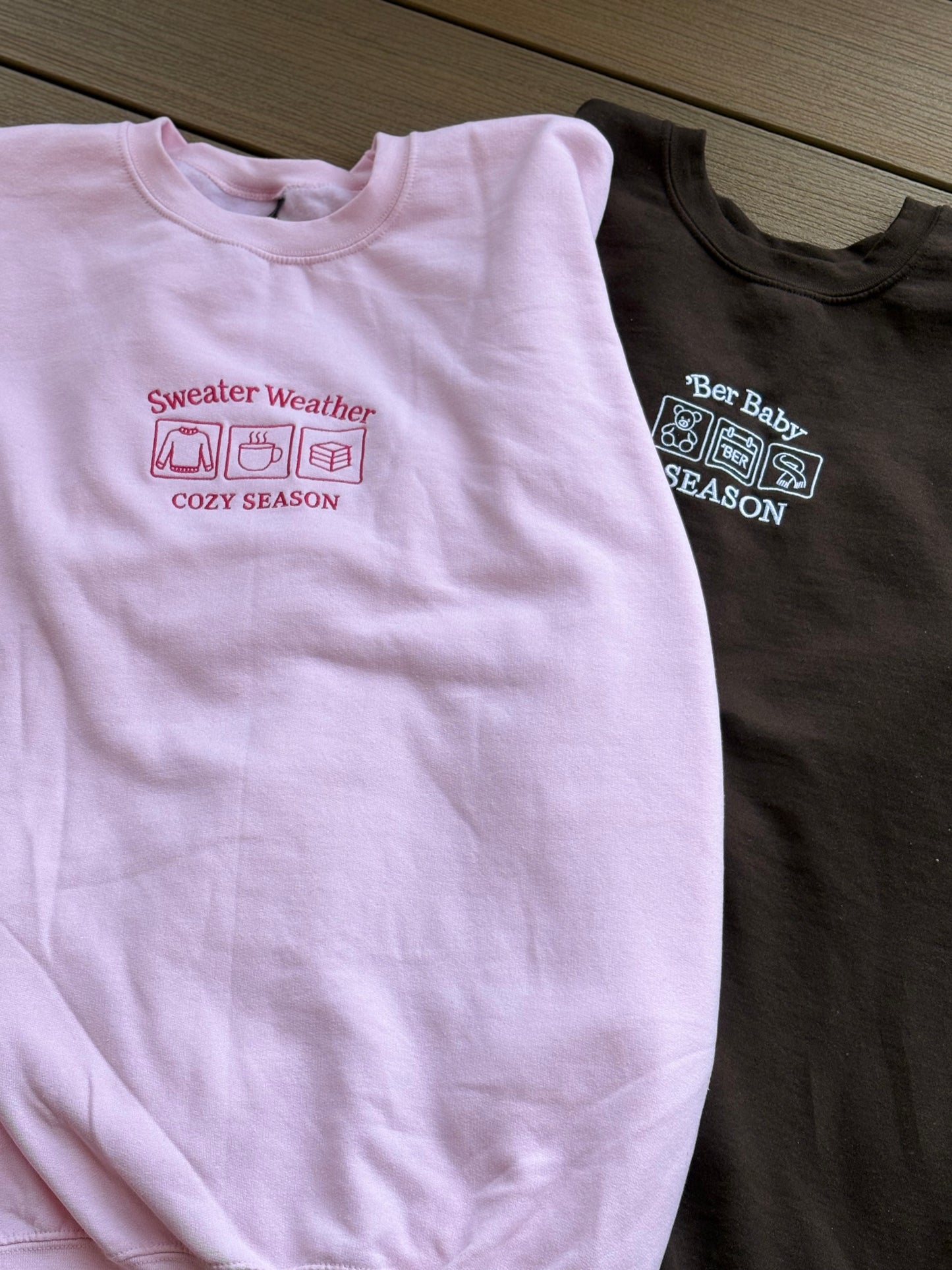 'Ber Baby Embroidered Crew