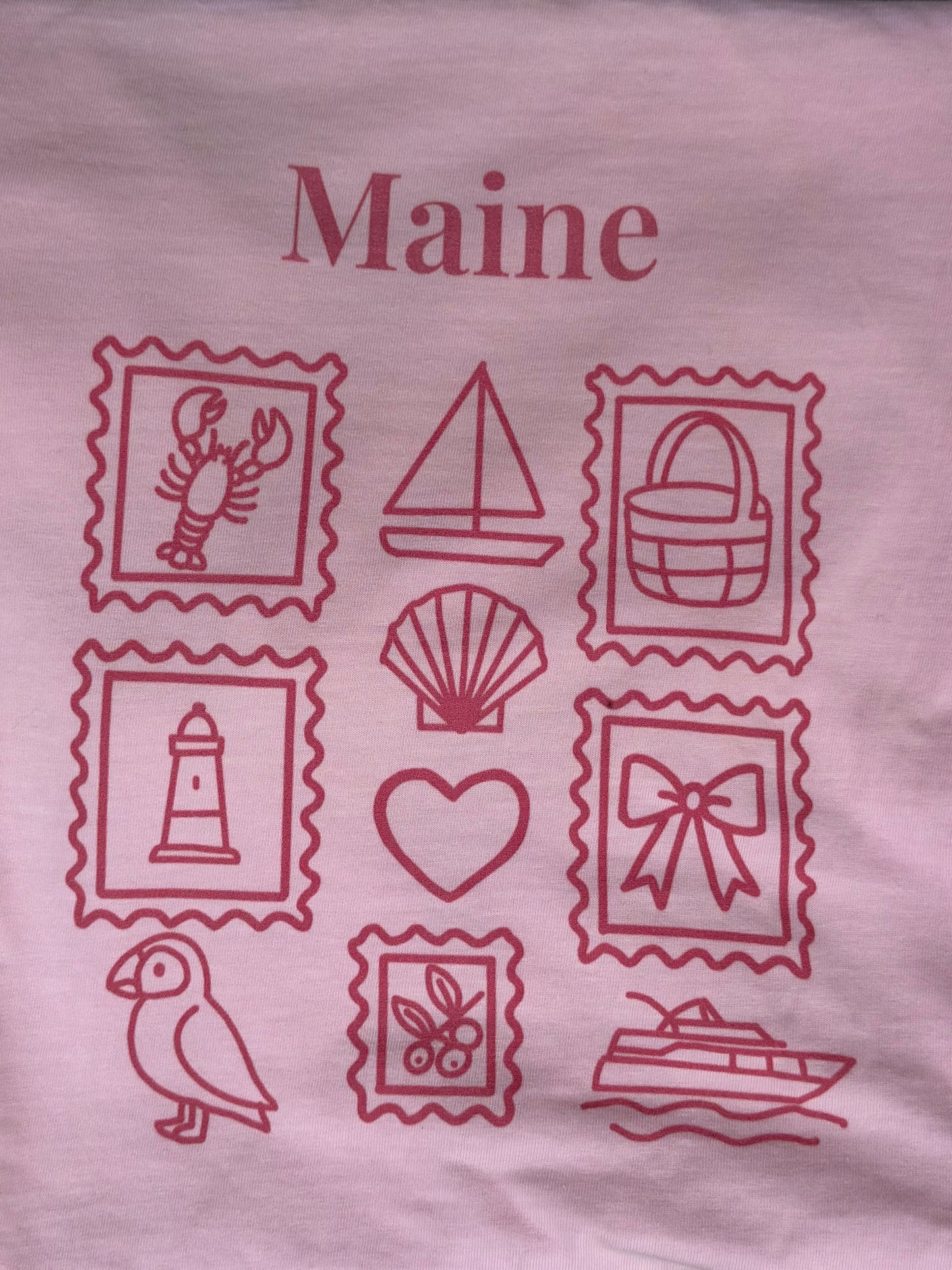 Maine Stamp Tee