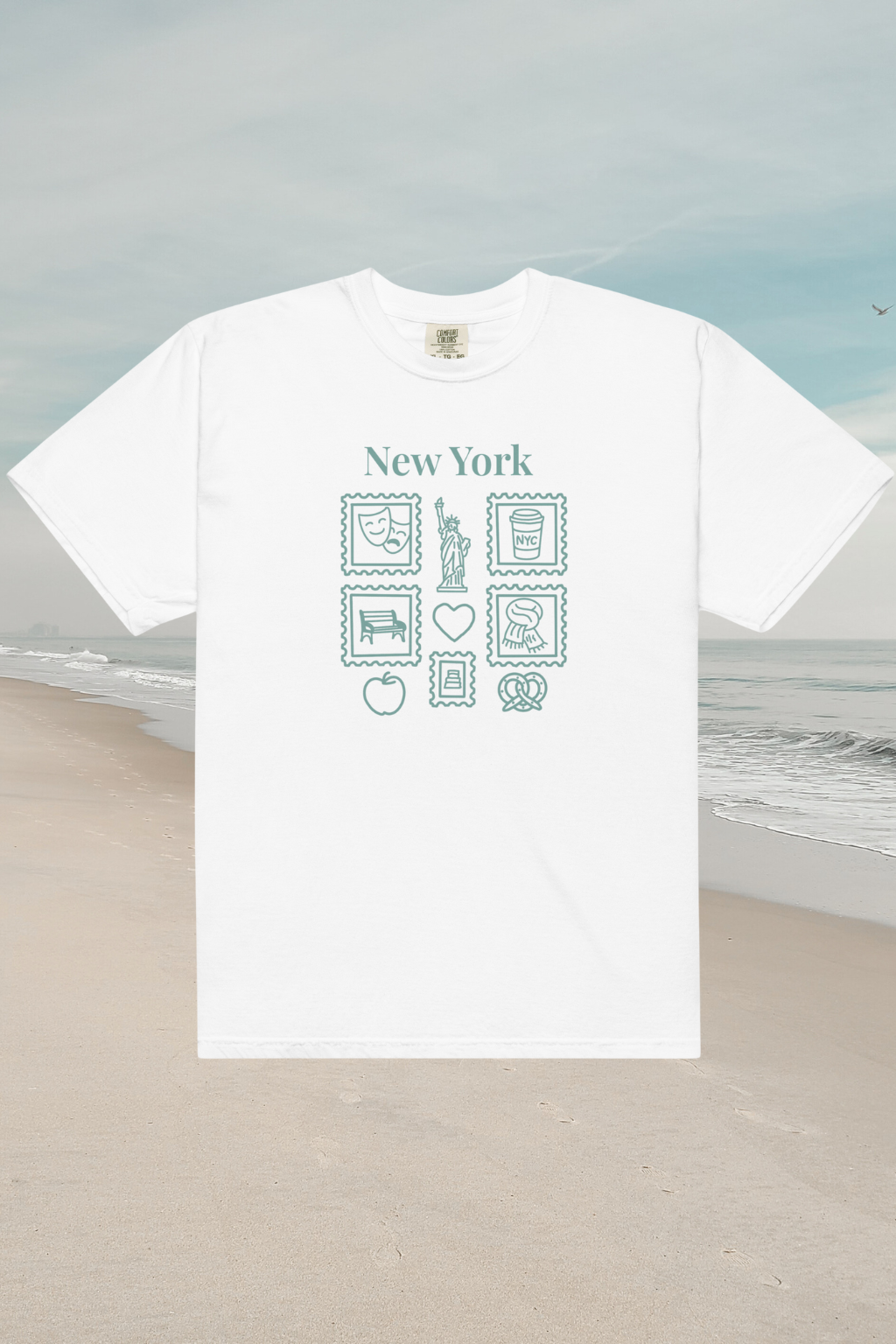 New York Stamp Tee