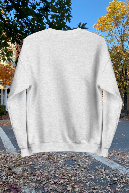 Sweater Weather Embroidered Crew - Grey