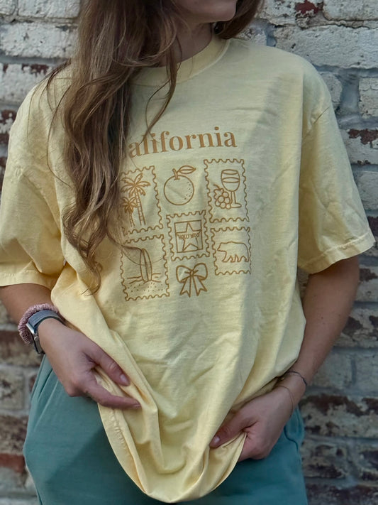 California Stamp Tee
