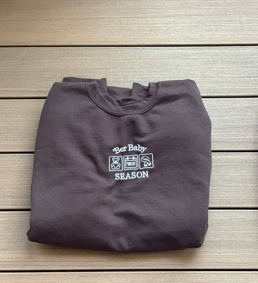 'Ber Baby Embroidered Crew
