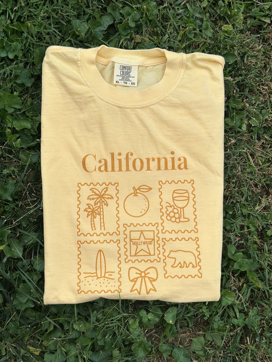 California Stamp Tee