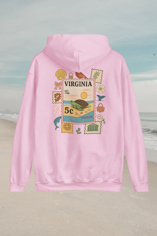Virginia Postcard Hoodie