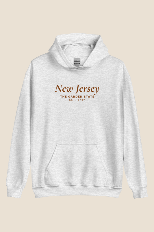 New Jersey Postcard Fall Hoodie