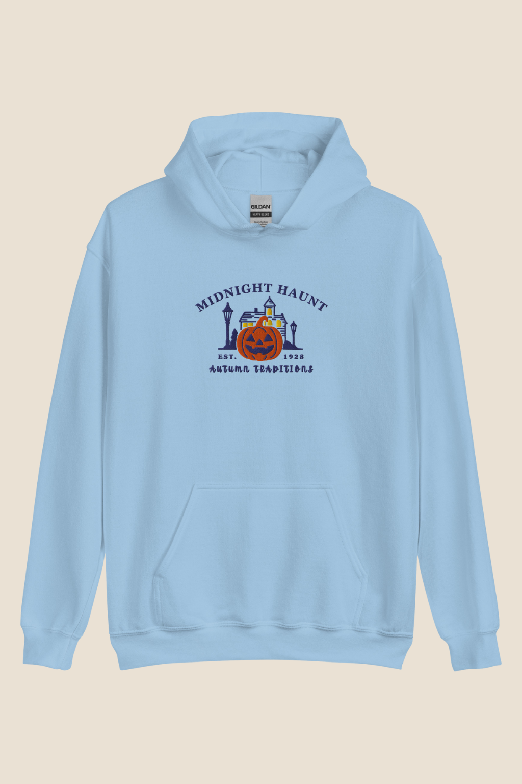 Midnight Haunt Embroidered Hoodie