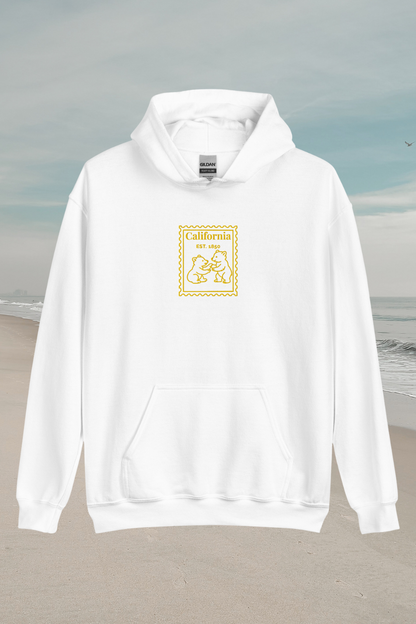 California Stamp Embroidered Hoodie