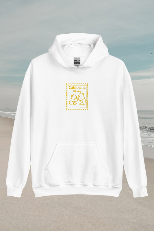 California Stamp Embroidered Hoodie