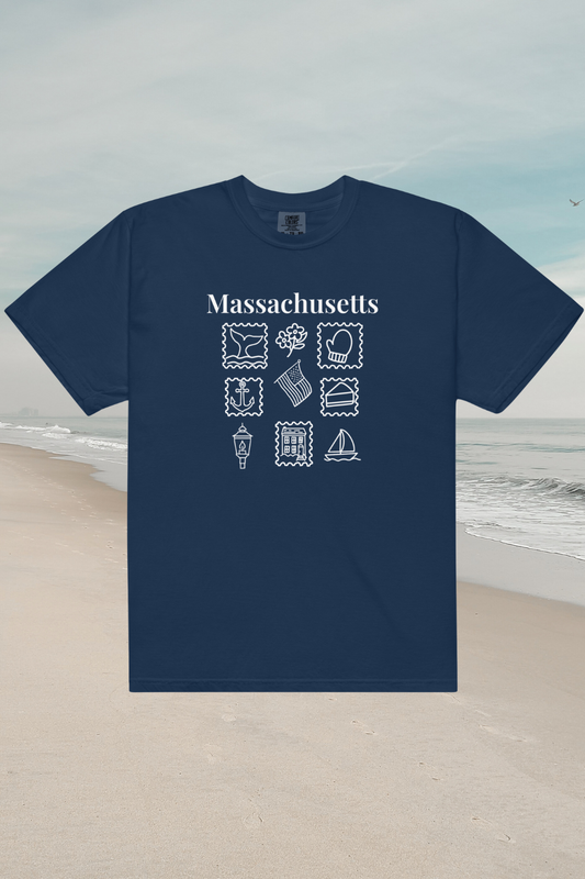 Massachusetts Stamp Tee
